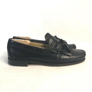 Allen Edmonds Dress Shoes Sz 9.5 D Black Loafers